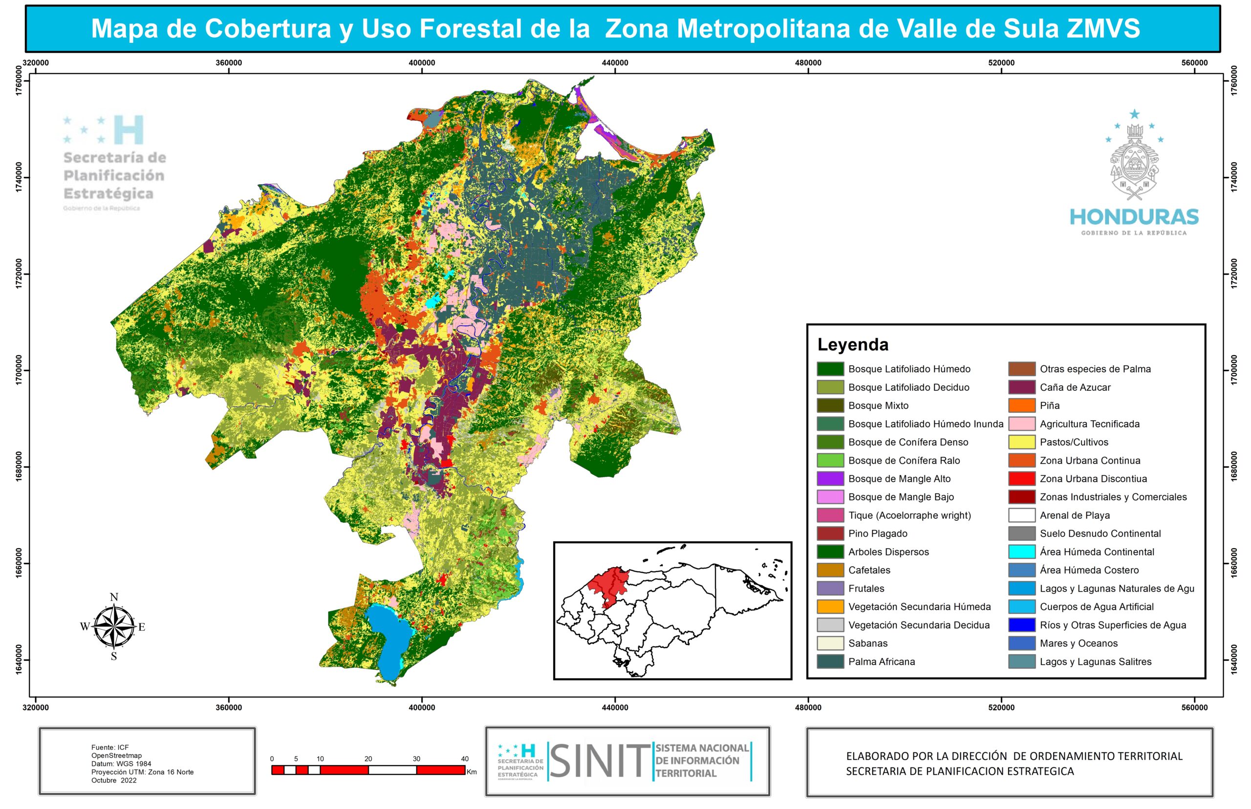 Mapas Zona Metropolitana Del Valle De Sula